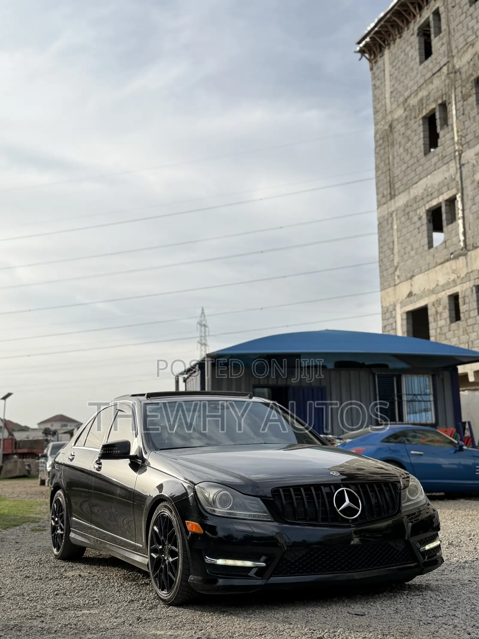 Mercedes-Benz C300 Sport 4Matic Sedan AWD (3.0L 6cyl 7A) 2012 Black