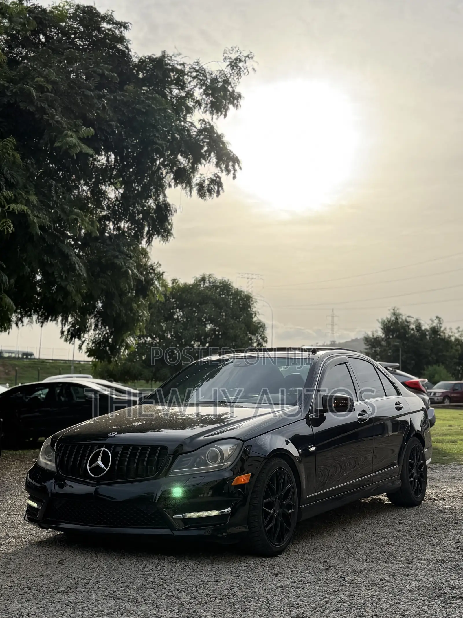 Mercedes-Benz C300 Sport 4Matic Sedan AWD (3.0L 6cyl 7A) 2012 Black