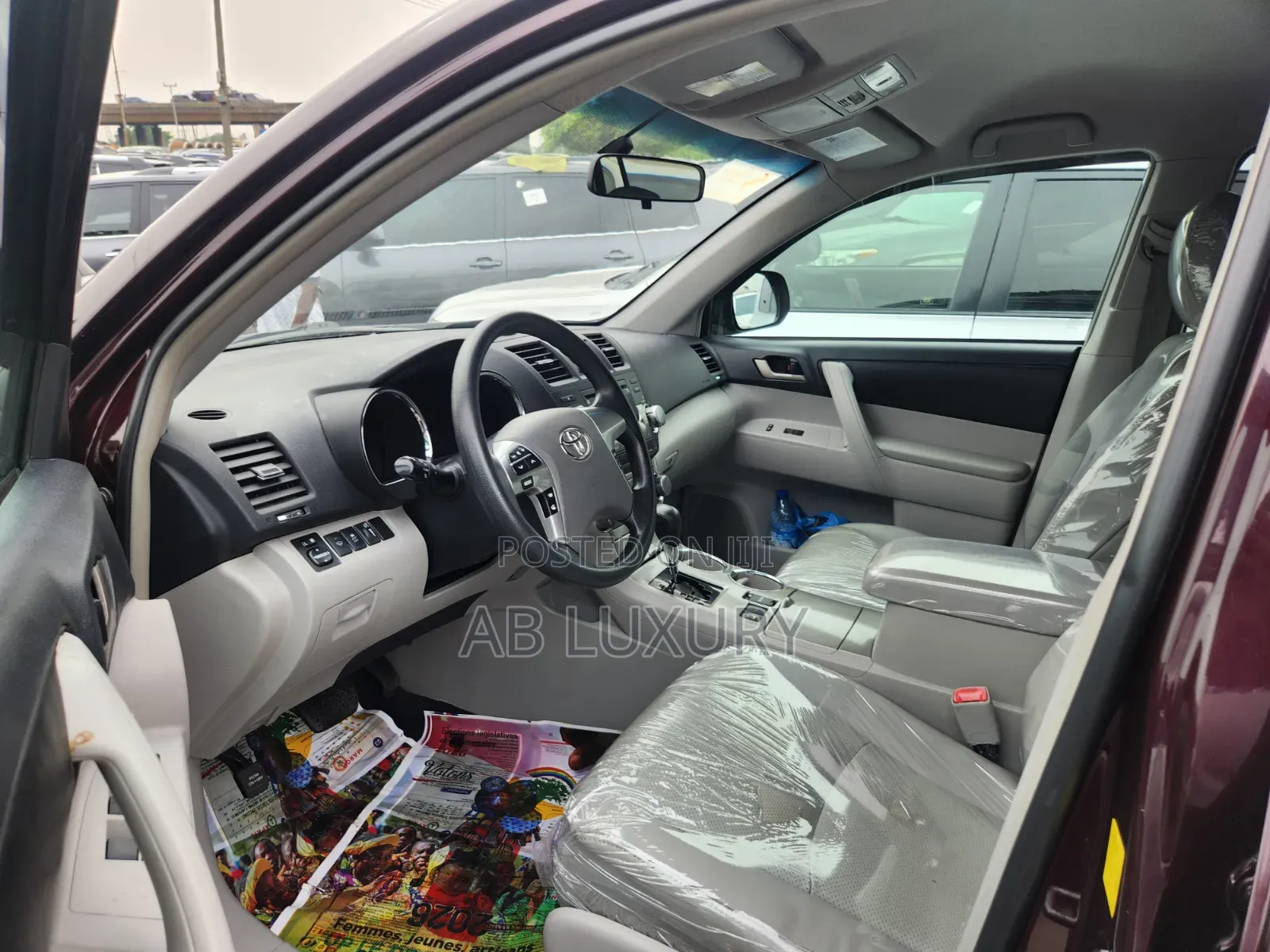 Toyota Highlander 3.5L 4WD 2013 Purple