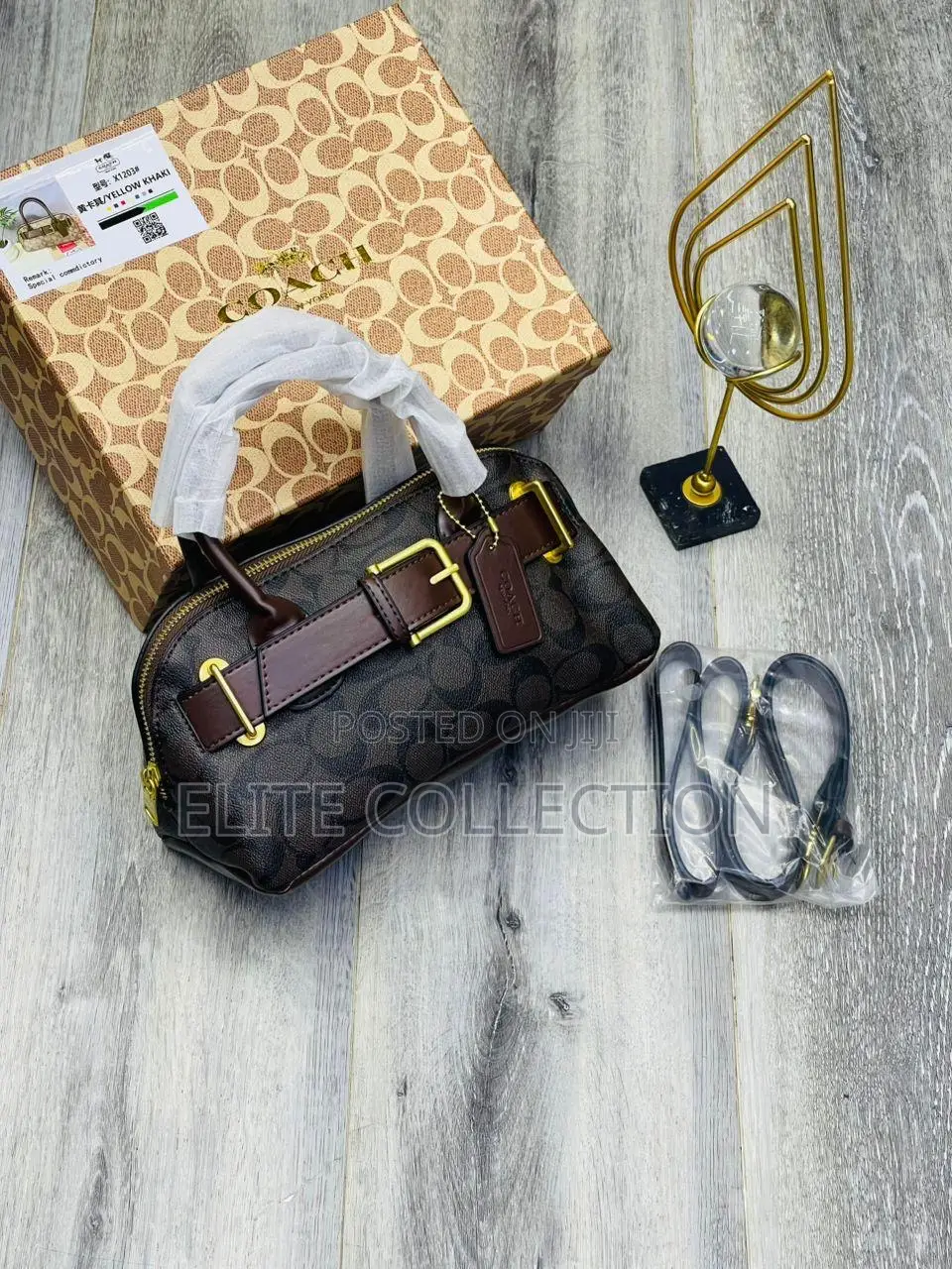 Quality Coach Bag Medium Size Boxed Coach Bag Available