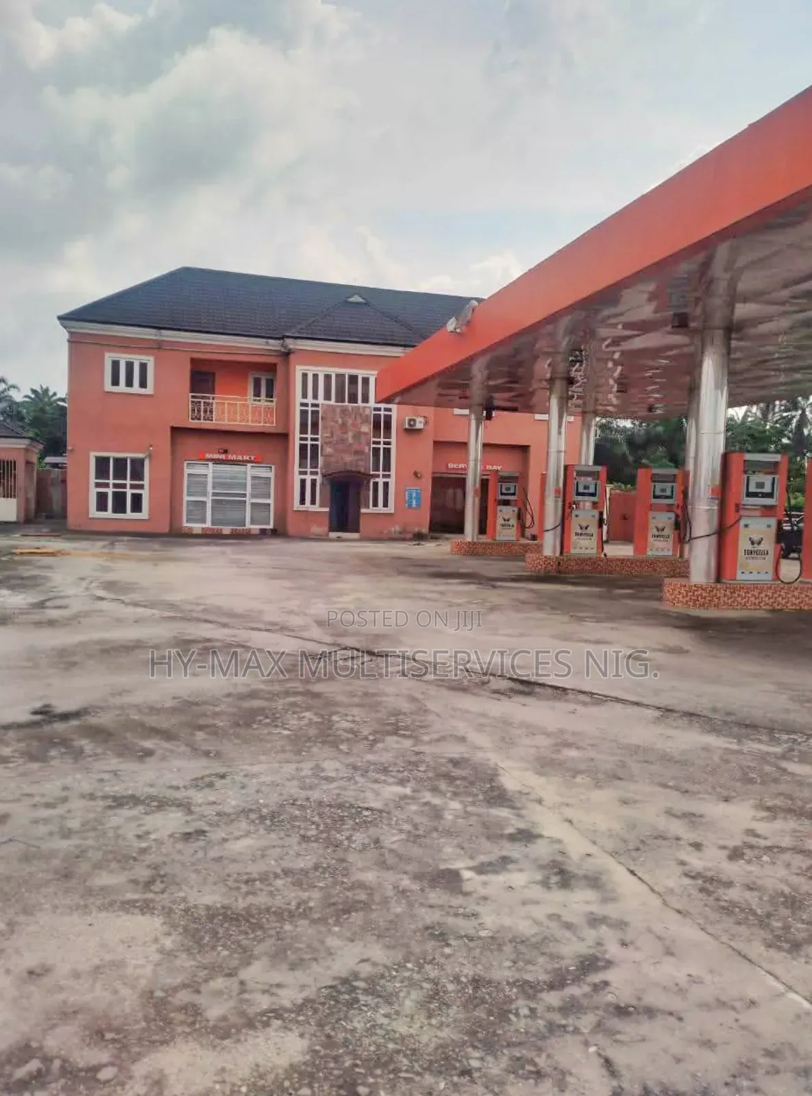 Super Strategic Mega Filling Station for Sale in Elele, Rivers State
