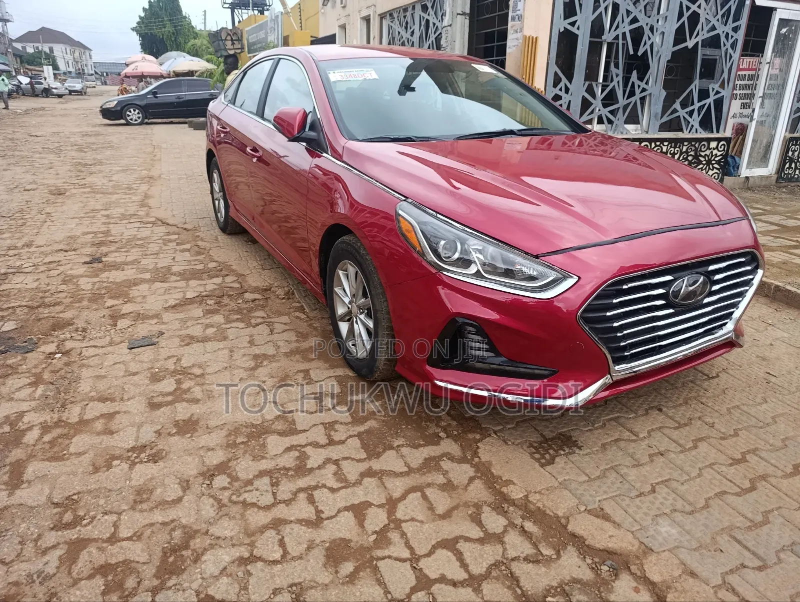 Hyundai Sonata 2018 Red