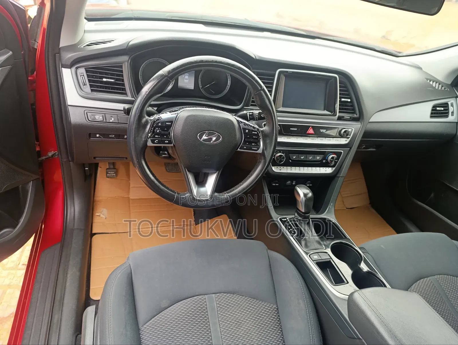 Hyundai Sonata 2018 Red