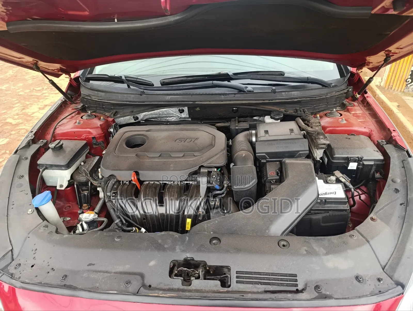 Hyundai Sonata 2018 Red