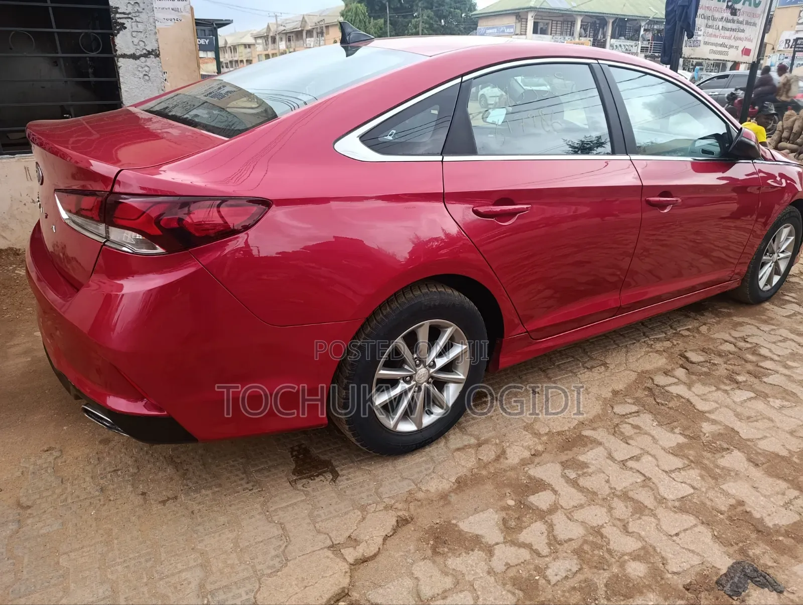 Hyundai Sonata 2018 Red