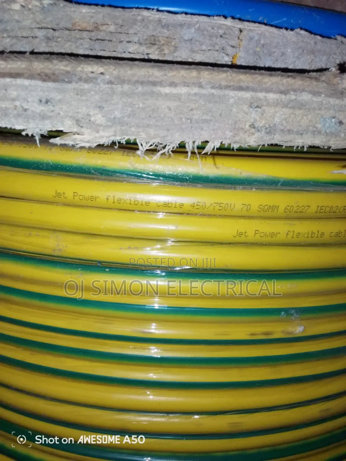 Dc 70mm Green and Yellow