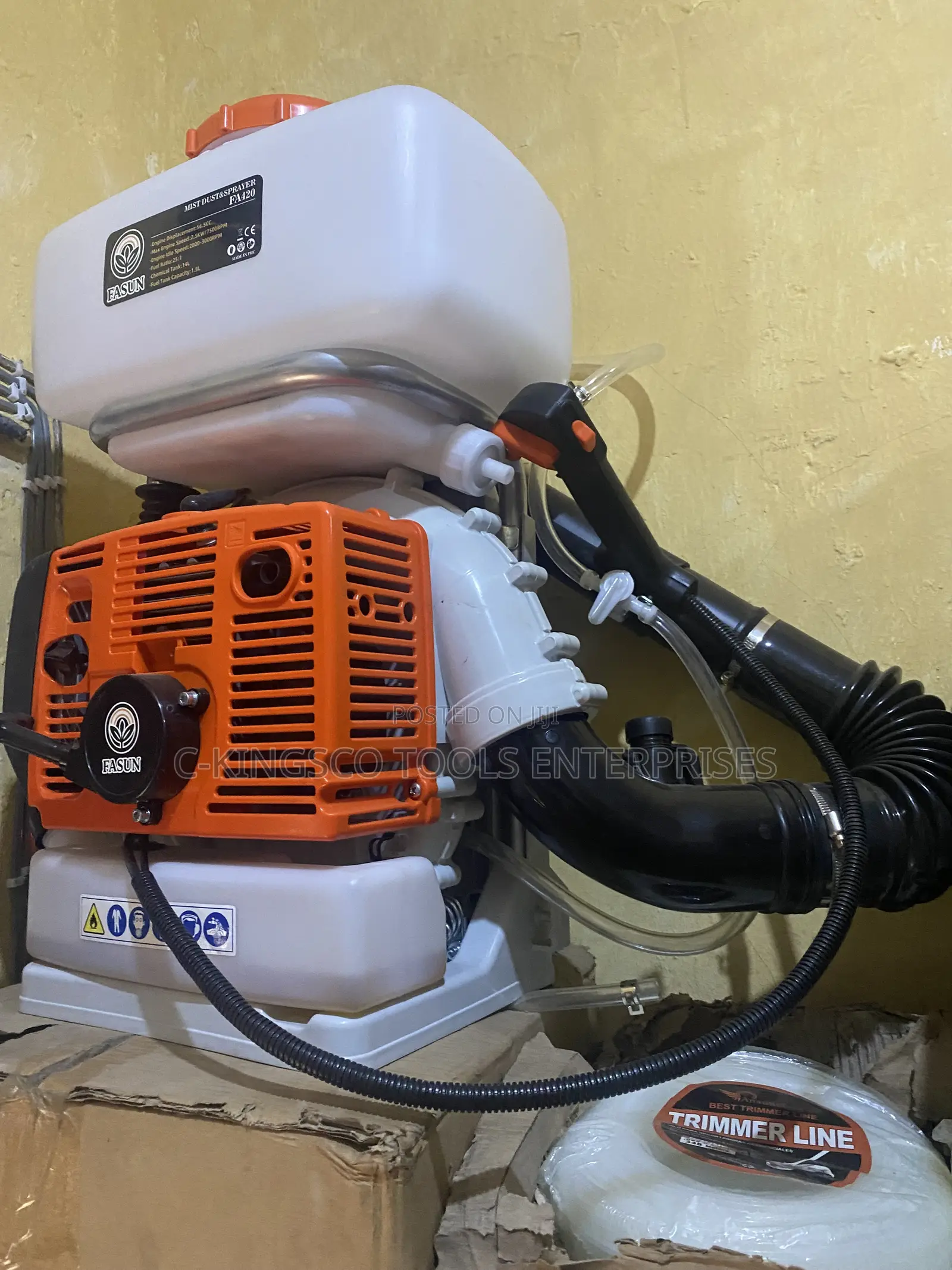 This Item Is A Fasun Fa420 Motor-driven Mist Duster Sprayer I