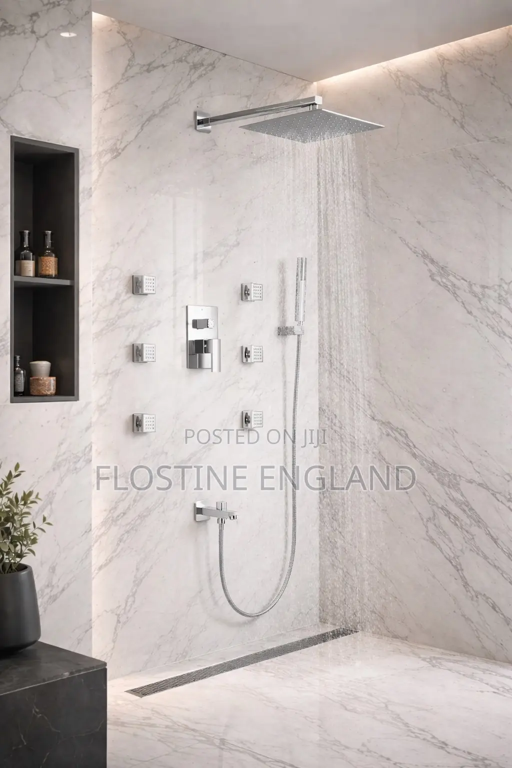 Luxury Conduit Shower Set
