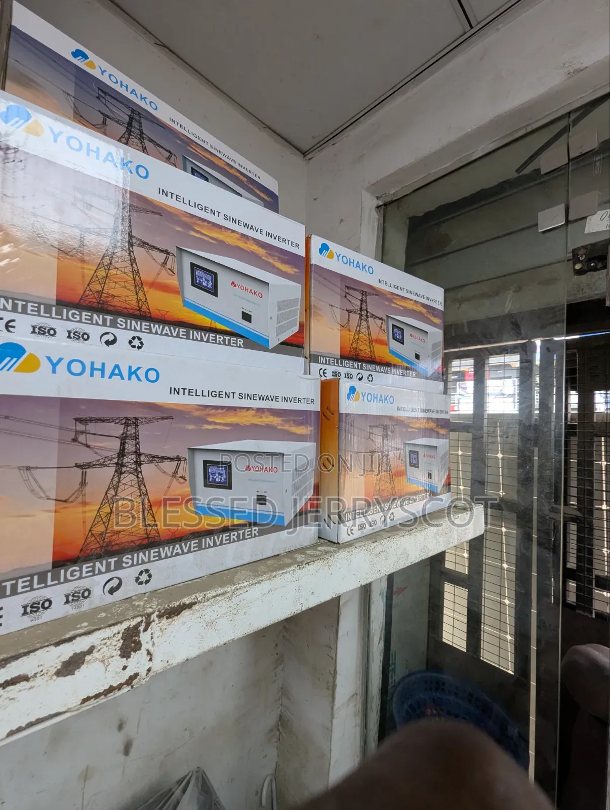 Yohako 1kva 12v Pure Sine Wave Solar Inverter Available in Stock.