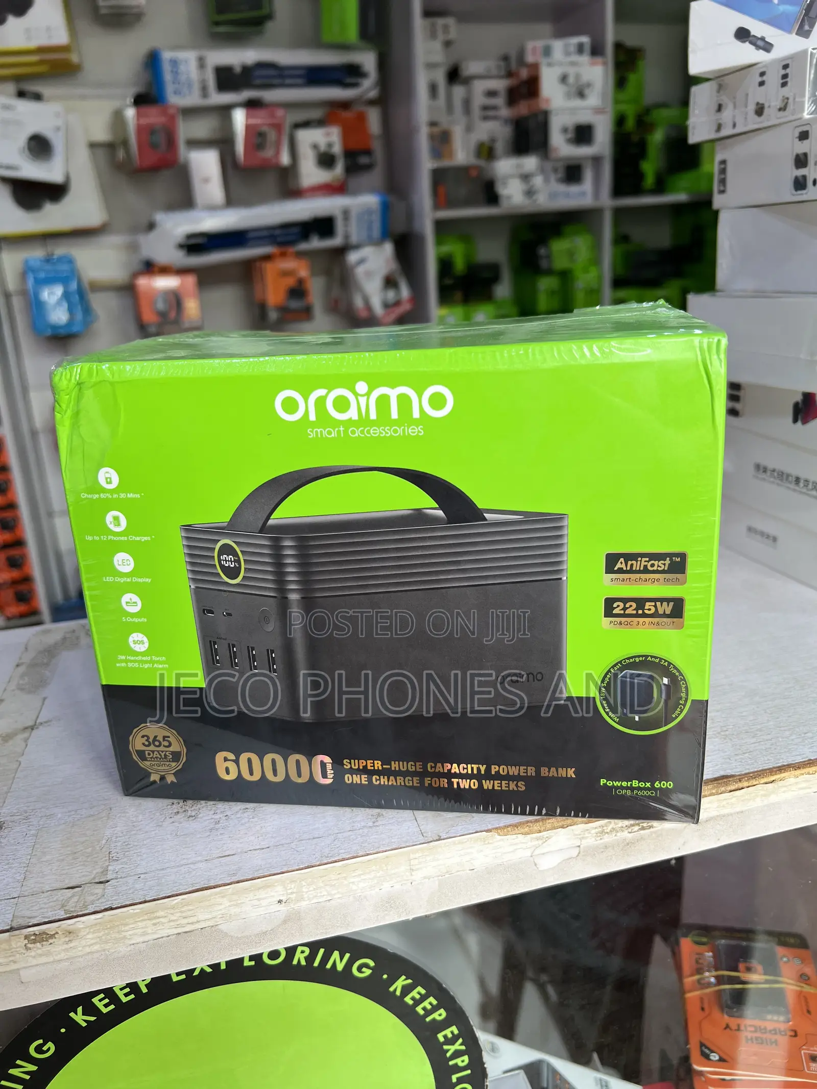 Oraimo 60000 Mah Powerbank