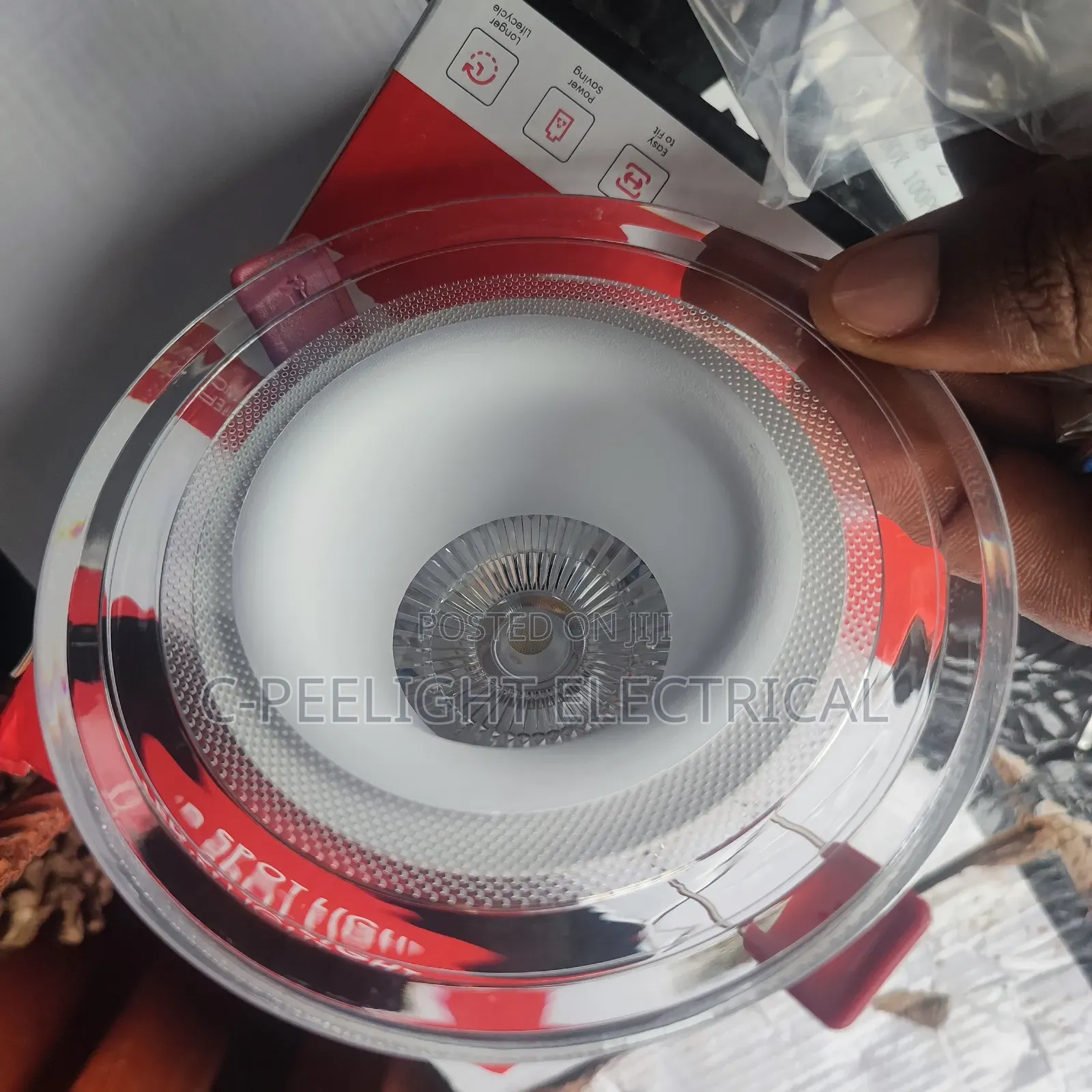 Led Pop Glass Ceiling Light