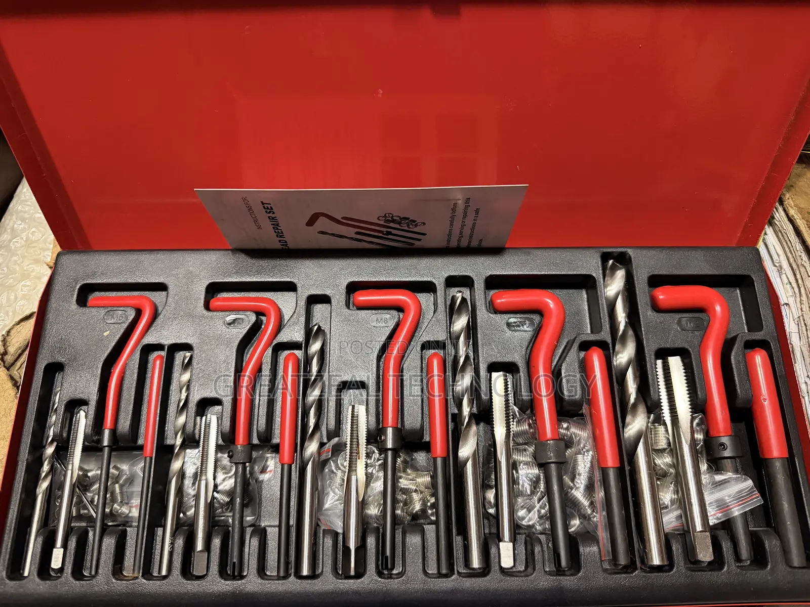 Metric Thread Repair Kit