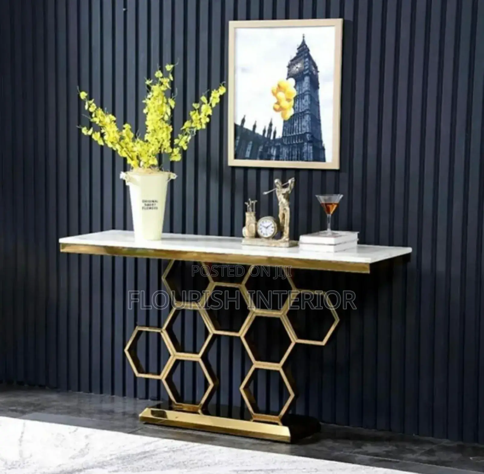 Imported Quality Classic Standard Console Table.