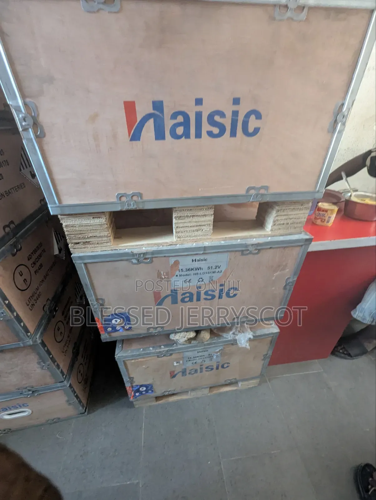 Haisic 15kwh 48v Lithium Ion Solar Batteries Available in Stock.