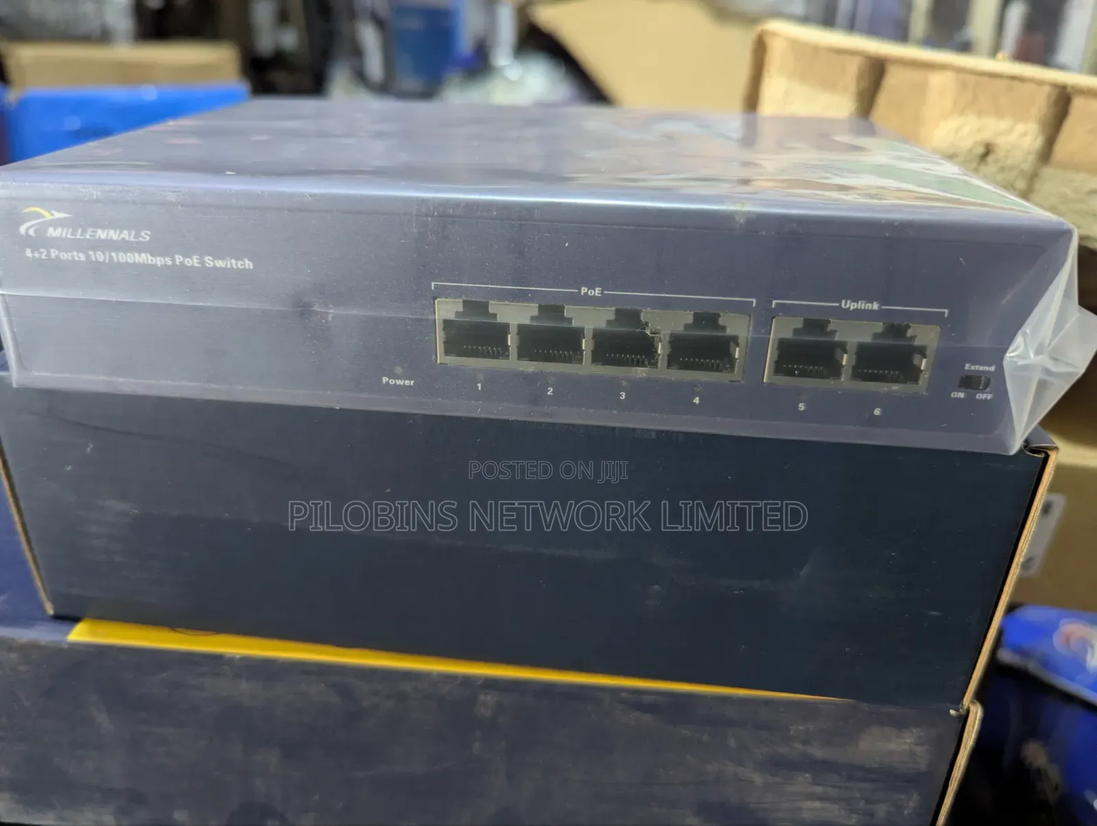 6 Ports Fast Ethernet Poe Switch