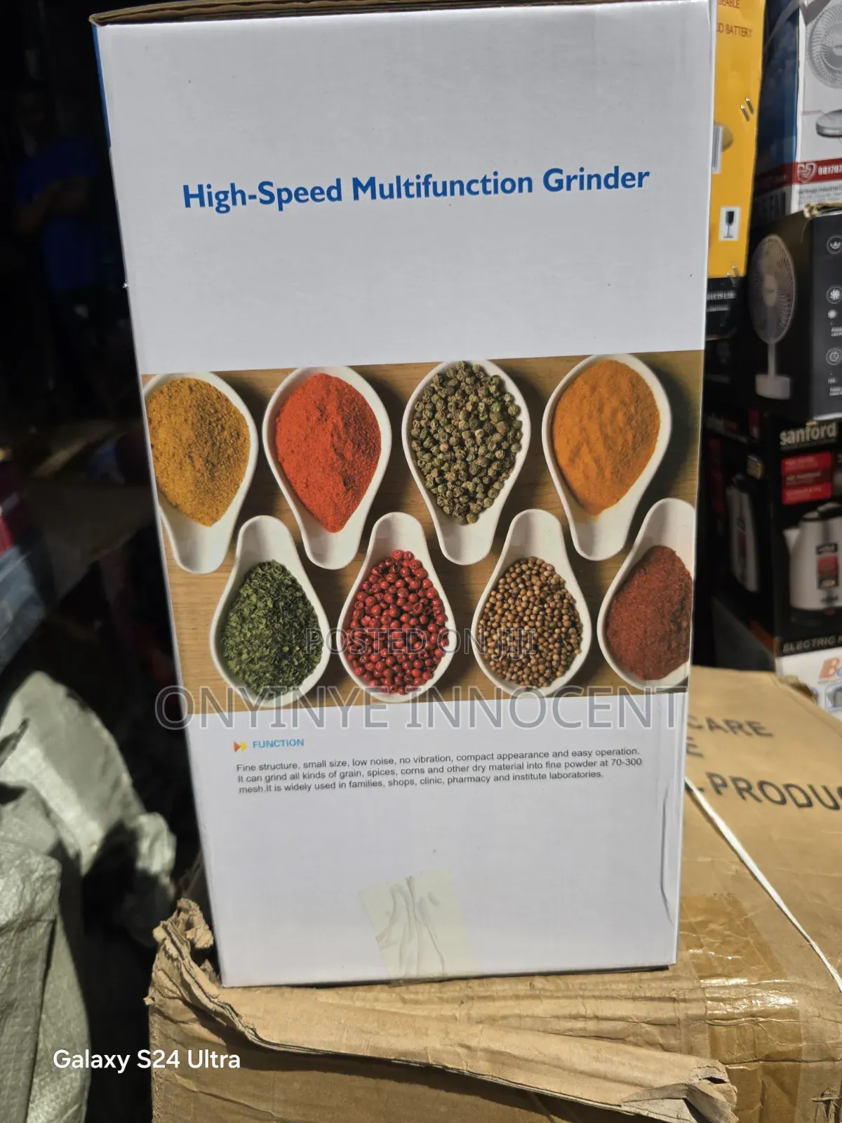 High-speed Commercial Powder Grinder 500g (Hc-500y)