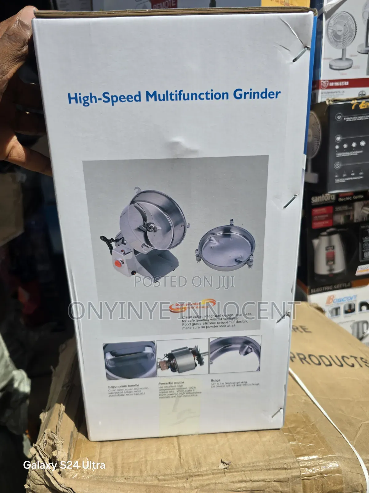 High-speed Commercial Powder Grinder 500g (Hc-500y)