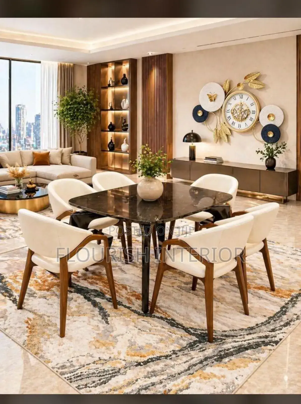 High Quality Standard Design Luxury Dining Set.