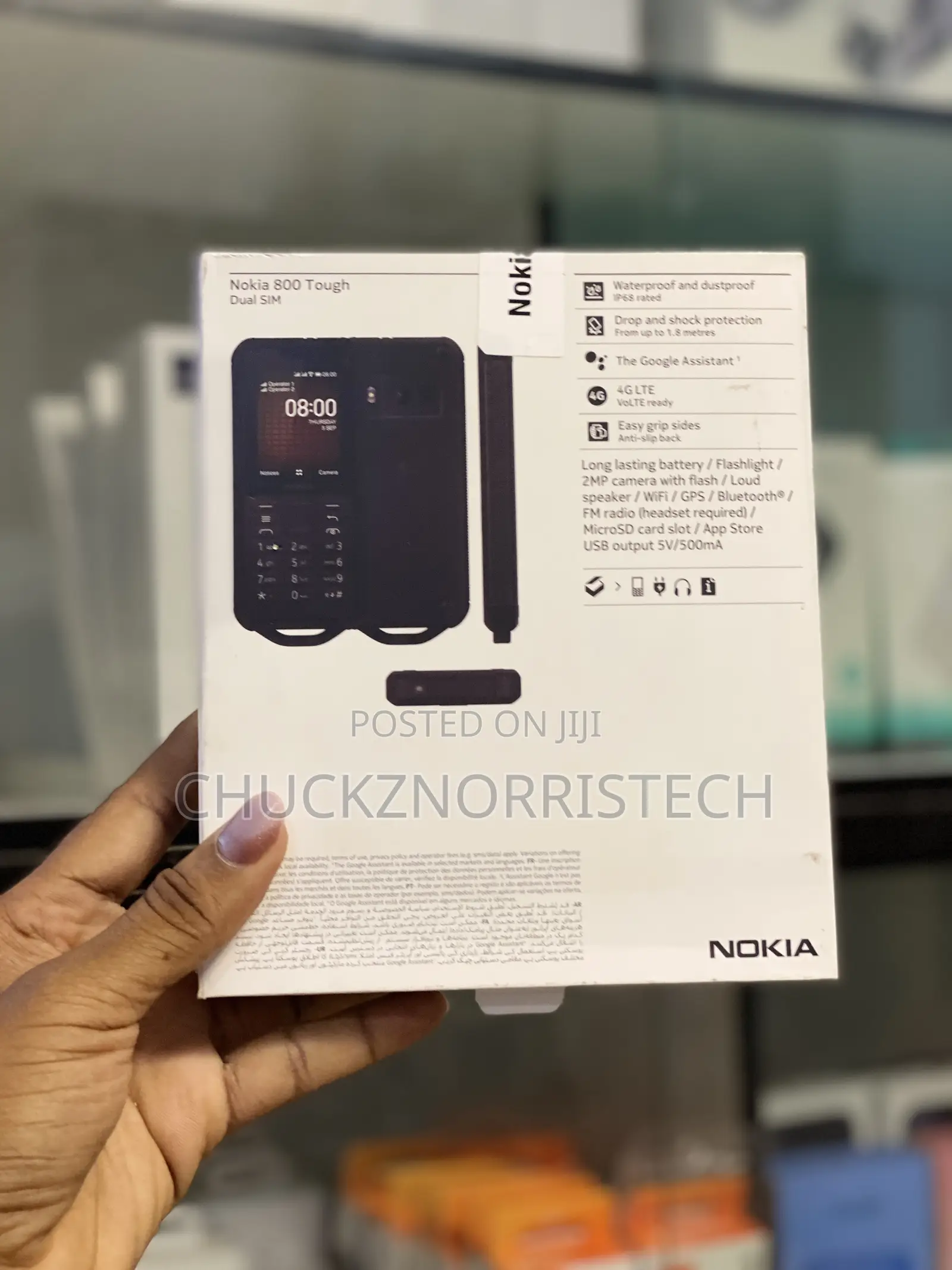 New Nokia 800 Tough 4 GB Black