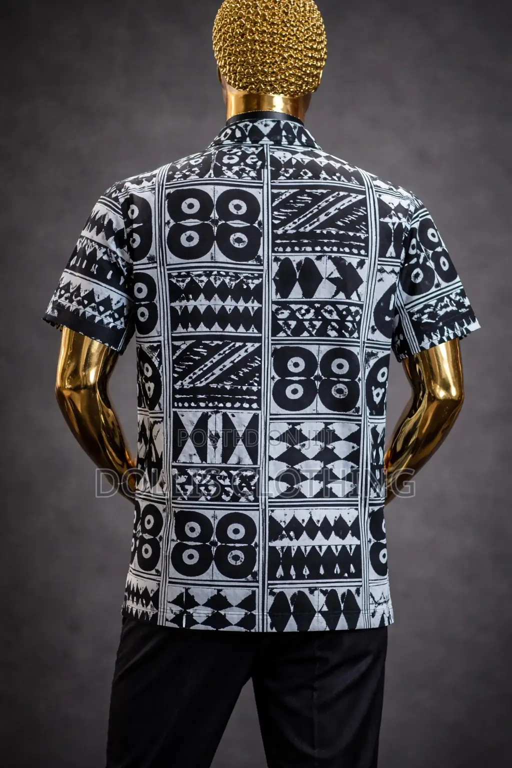 Monochrome African Tribal Shirt