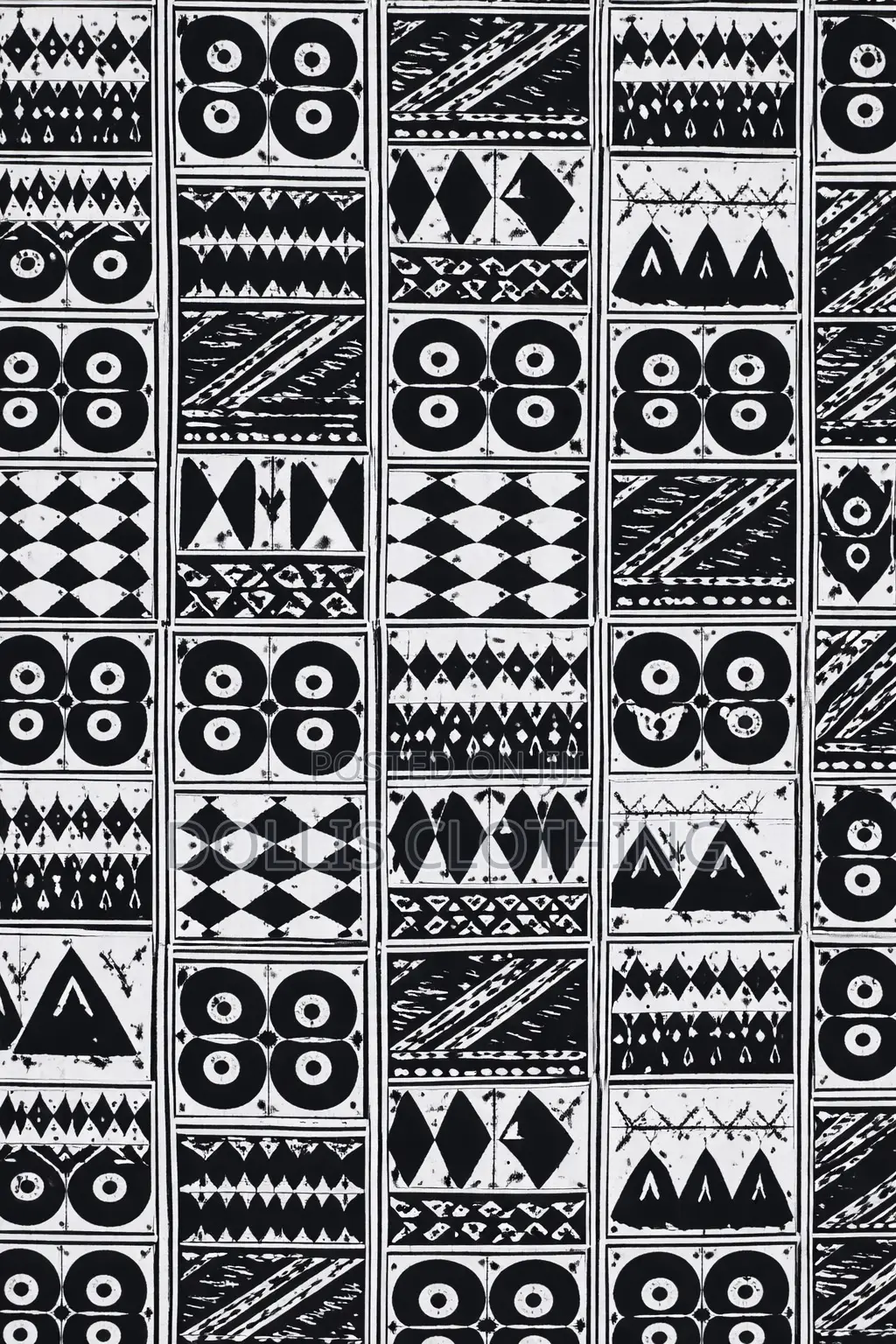 Monochrome African Tribal Shirt