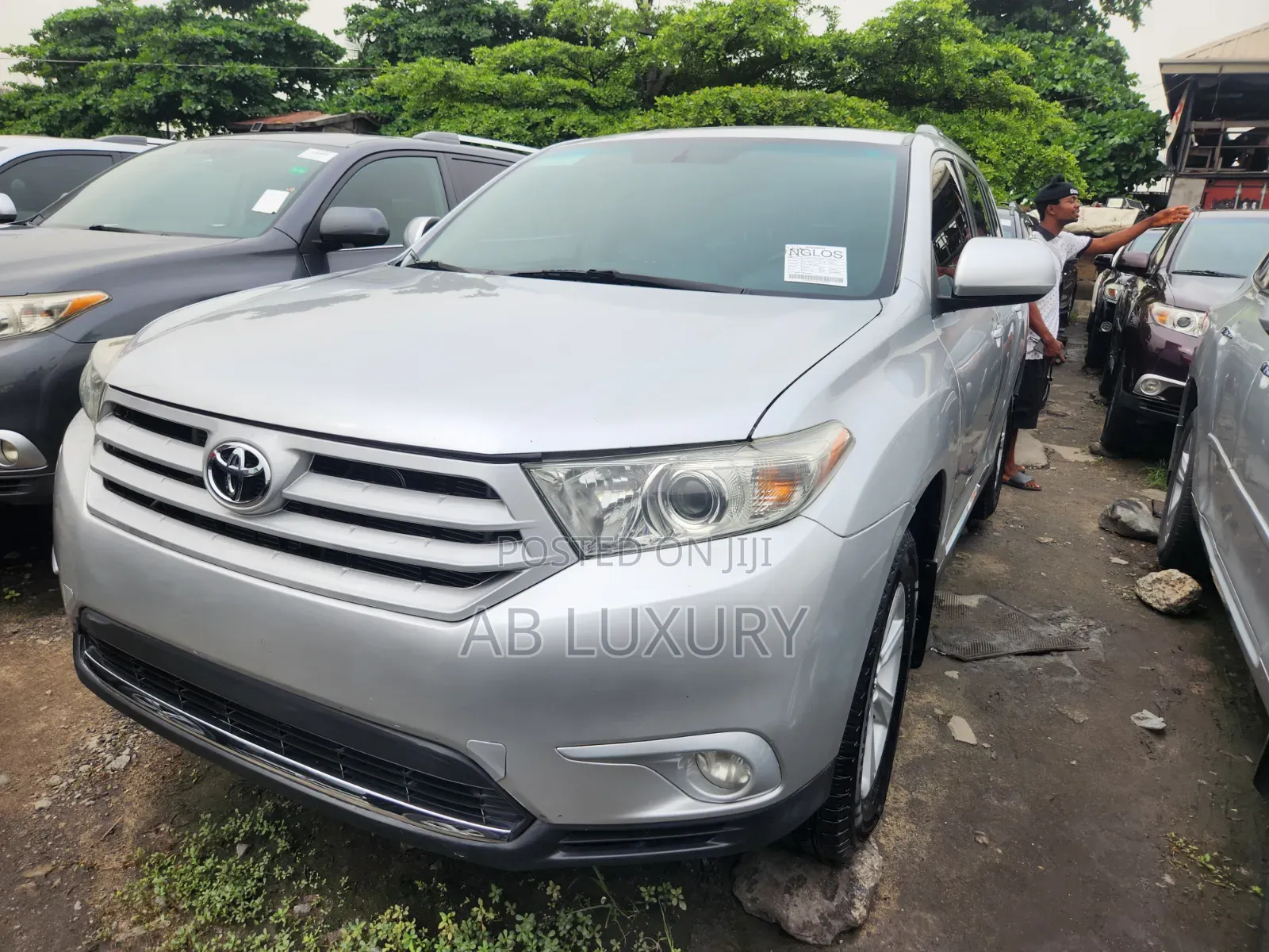 Toyota Highlander 3.5L 4WD 2013 Silver