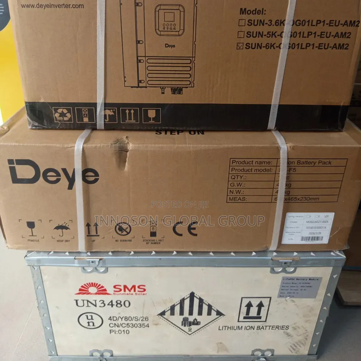 5kwh Deye Lithium Ion Battery