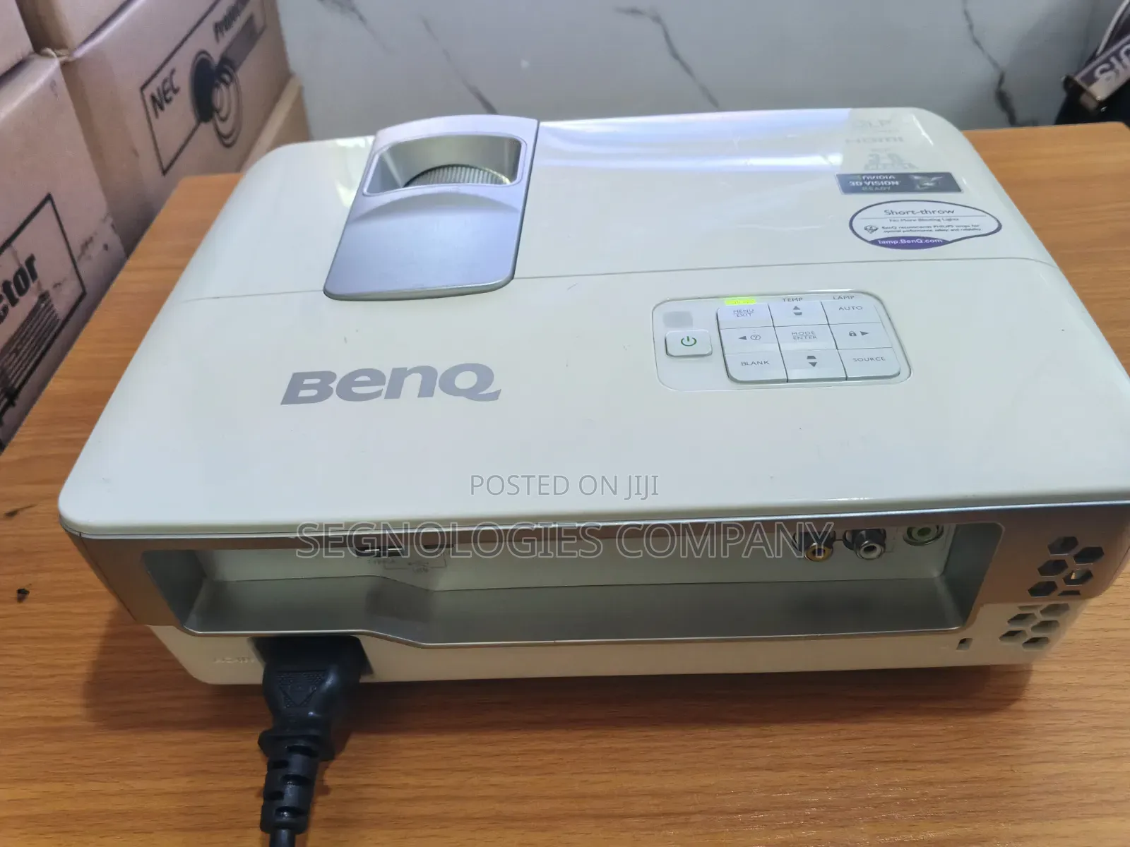 Benq Ms612st 2500 Lumens 3d Ready Short Throw DLP Projector