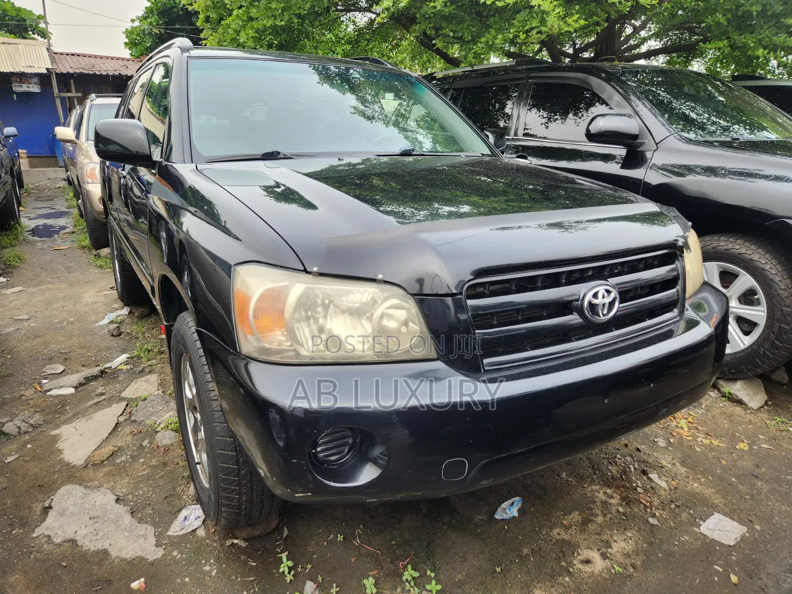 Toyota Highlander 4x4 2005 Black