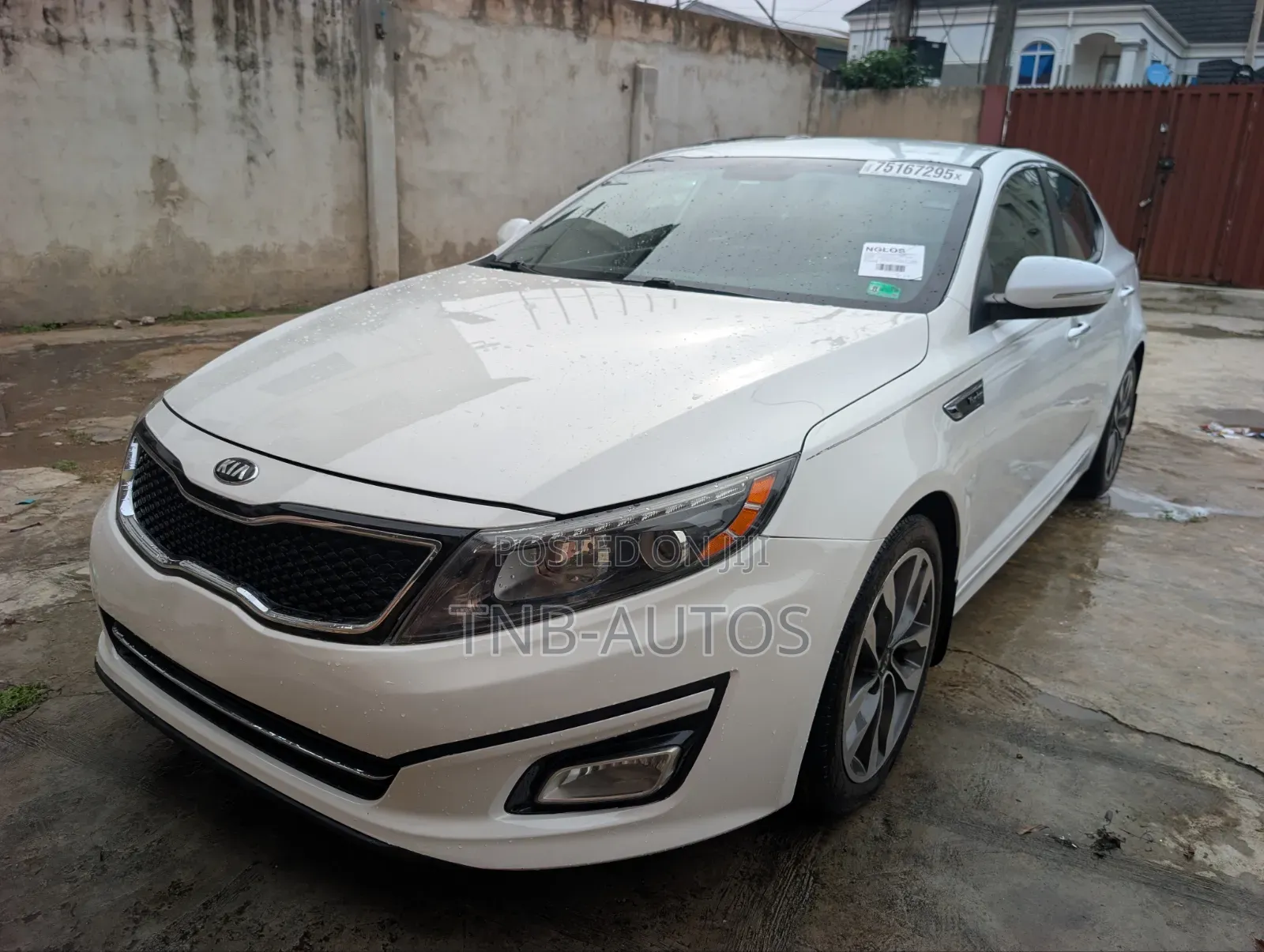 Kia Optima SX Turbo 4dr Sedan (2.0L 4cyl Turbo 6A) 2015 White