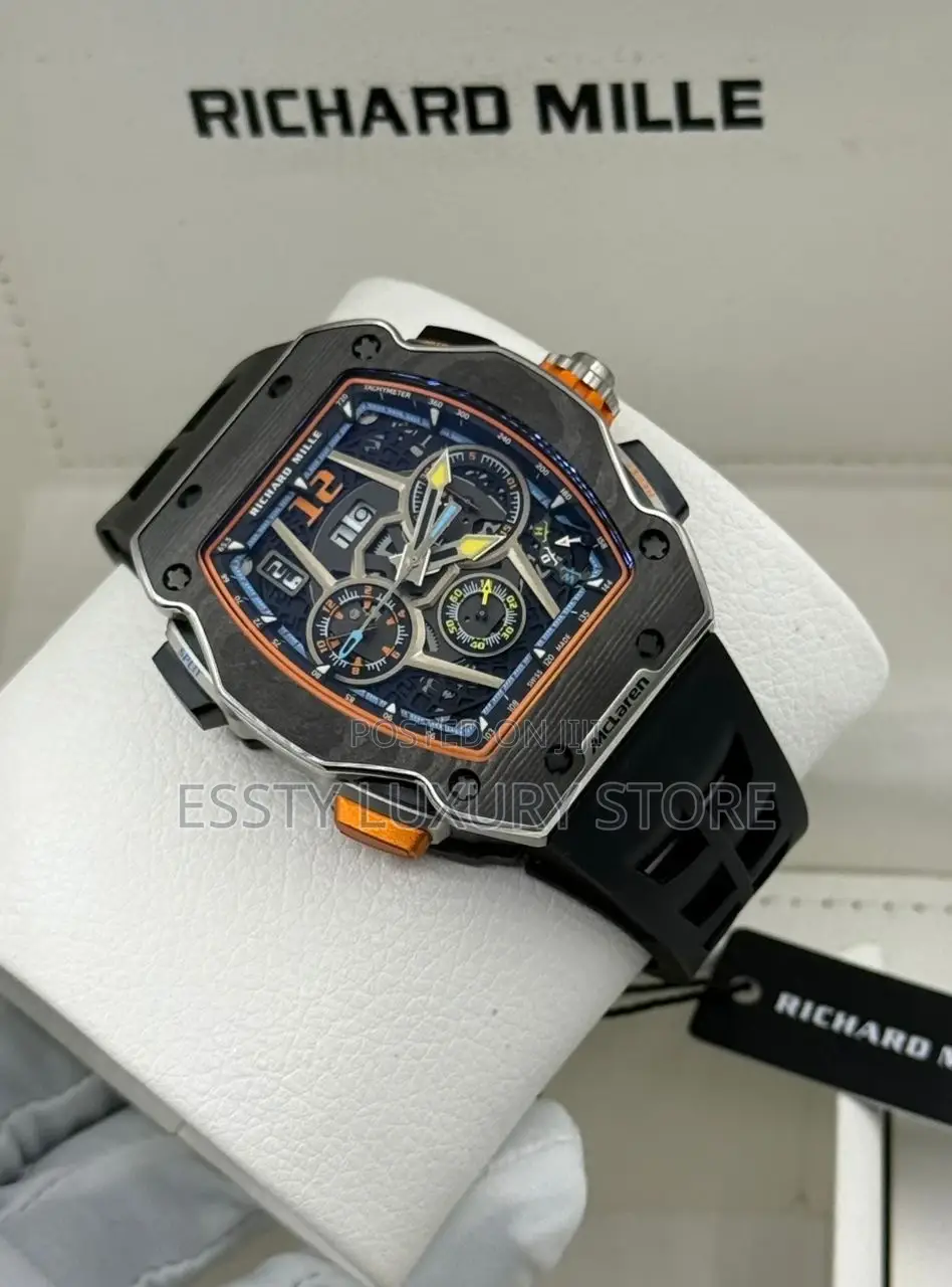 Original Richard Mille Rubber Strap Mechanical Watch