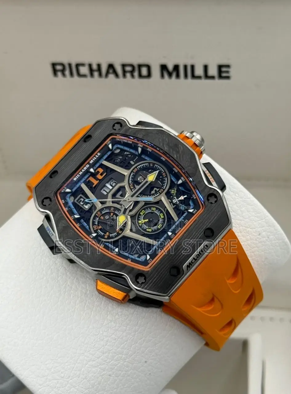 Original Richard Mille Rubber Strap Mechanical Watch