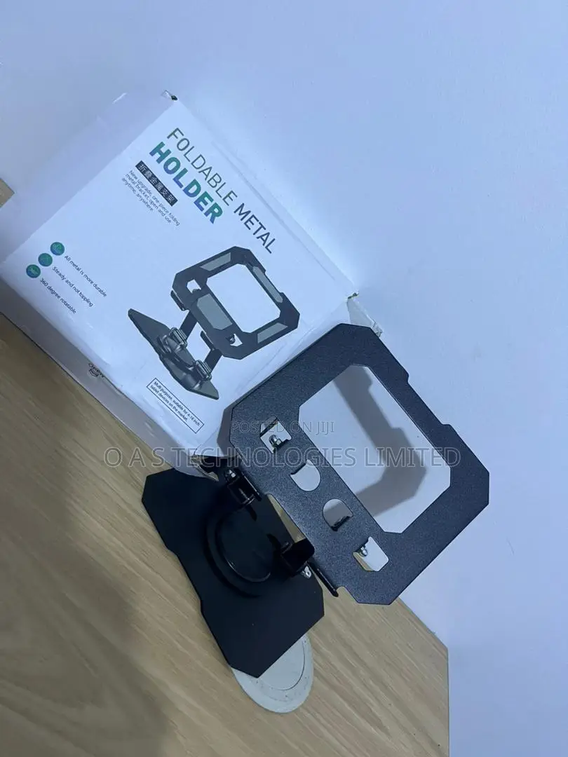 Foldable Metal Holder for Tablets Laptops and Phones