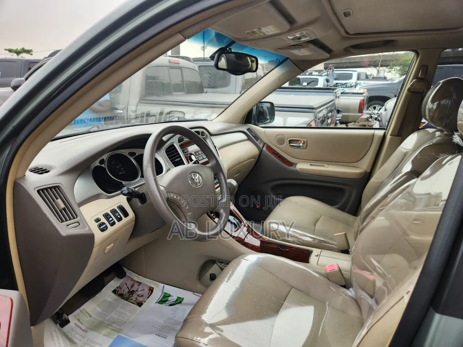Toyota Highlander V6 4x4 2007 Green