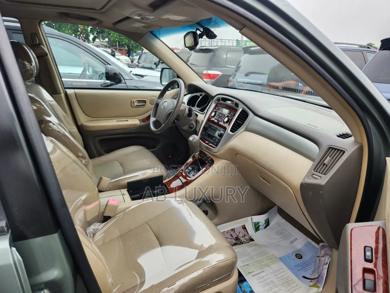 Toyota Highlander V6 4x4 2007 Green