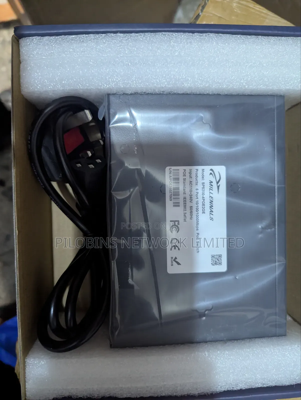 4 Ports Gigabit Poe Switch