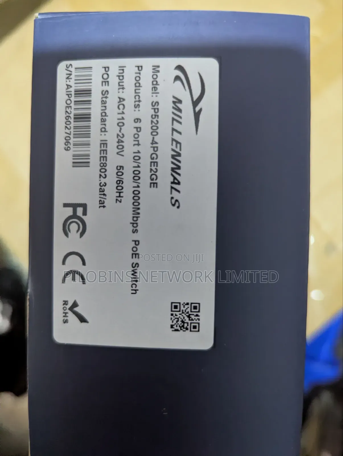 4 Ports Gigabit Poe Switch