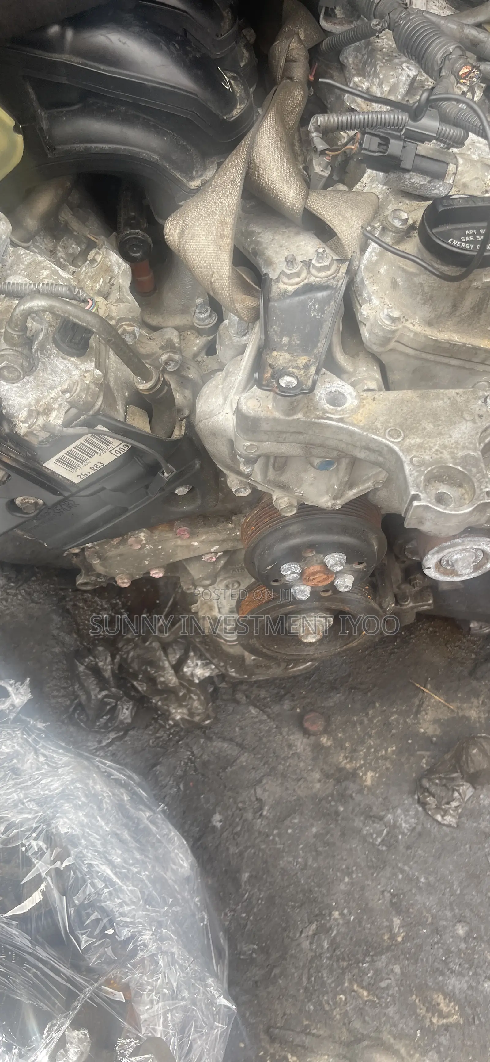 Toyota Camry Engine 2012 V6 2gr