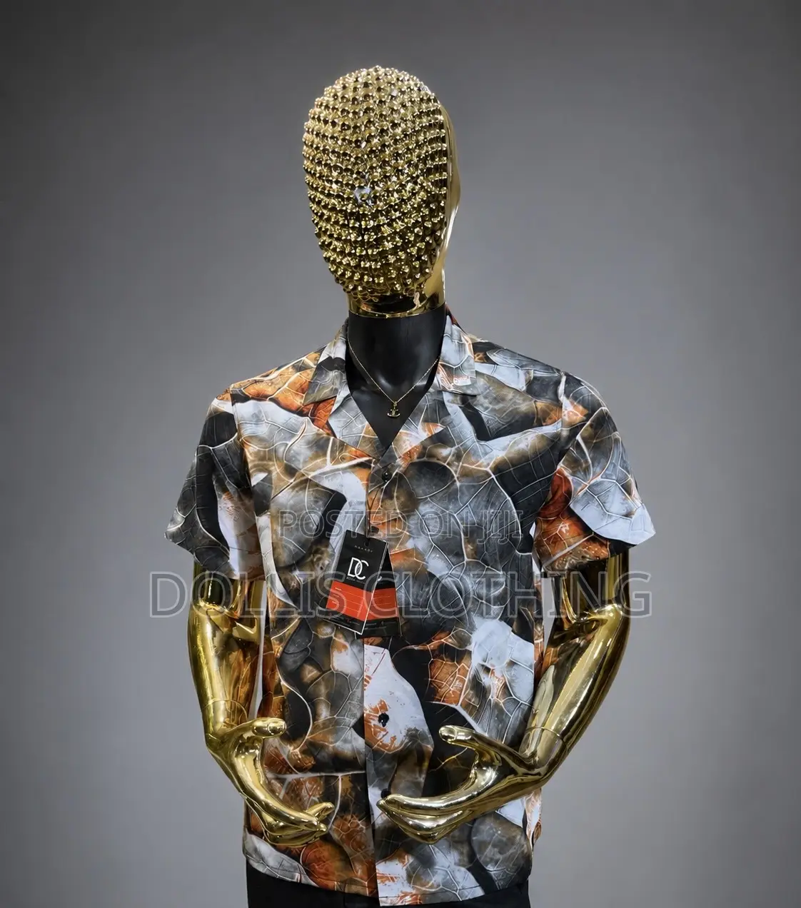 Stone Mosaic Abstract Shirt