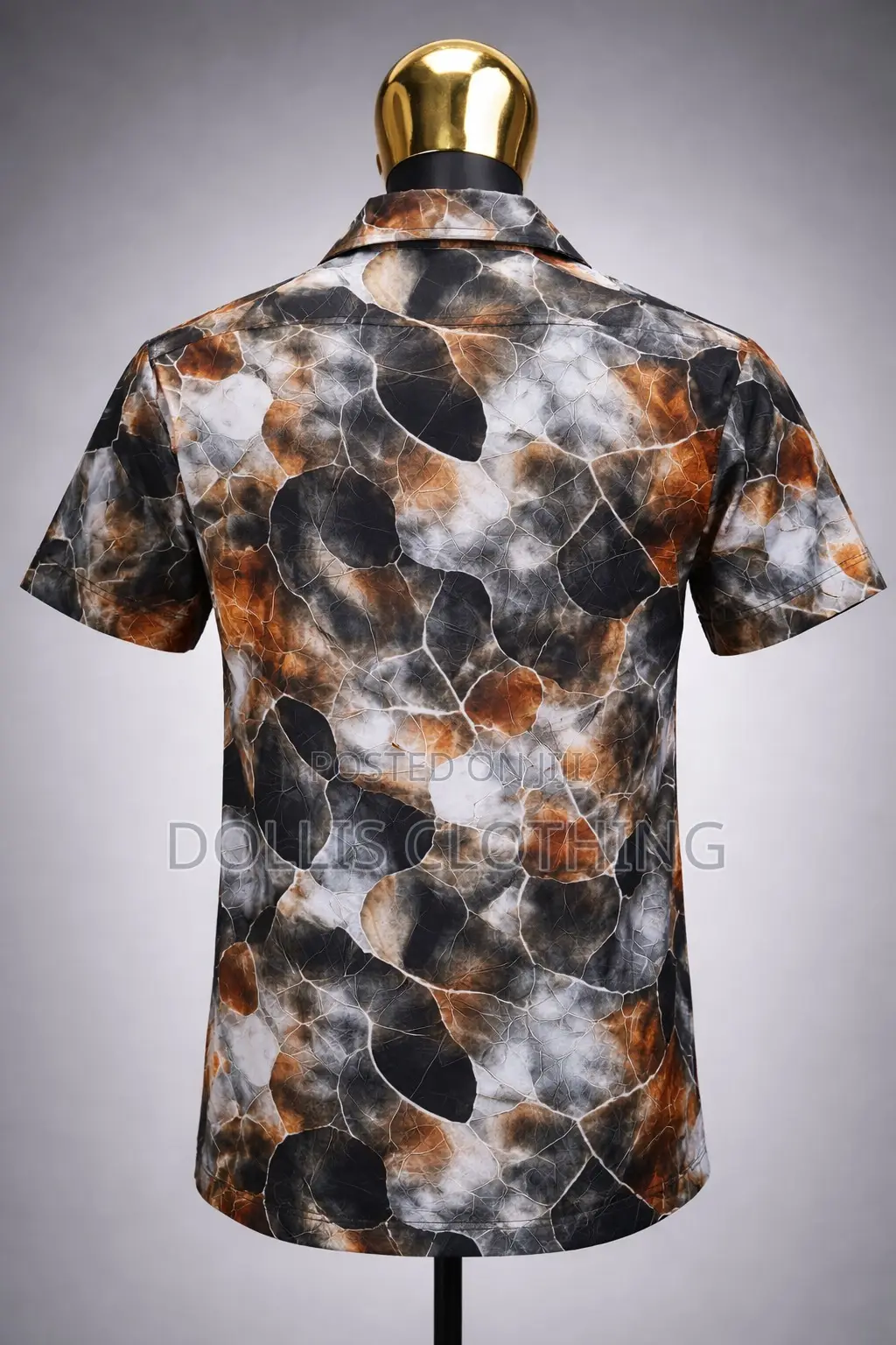 Stone Mosaic Abstract Shirt
