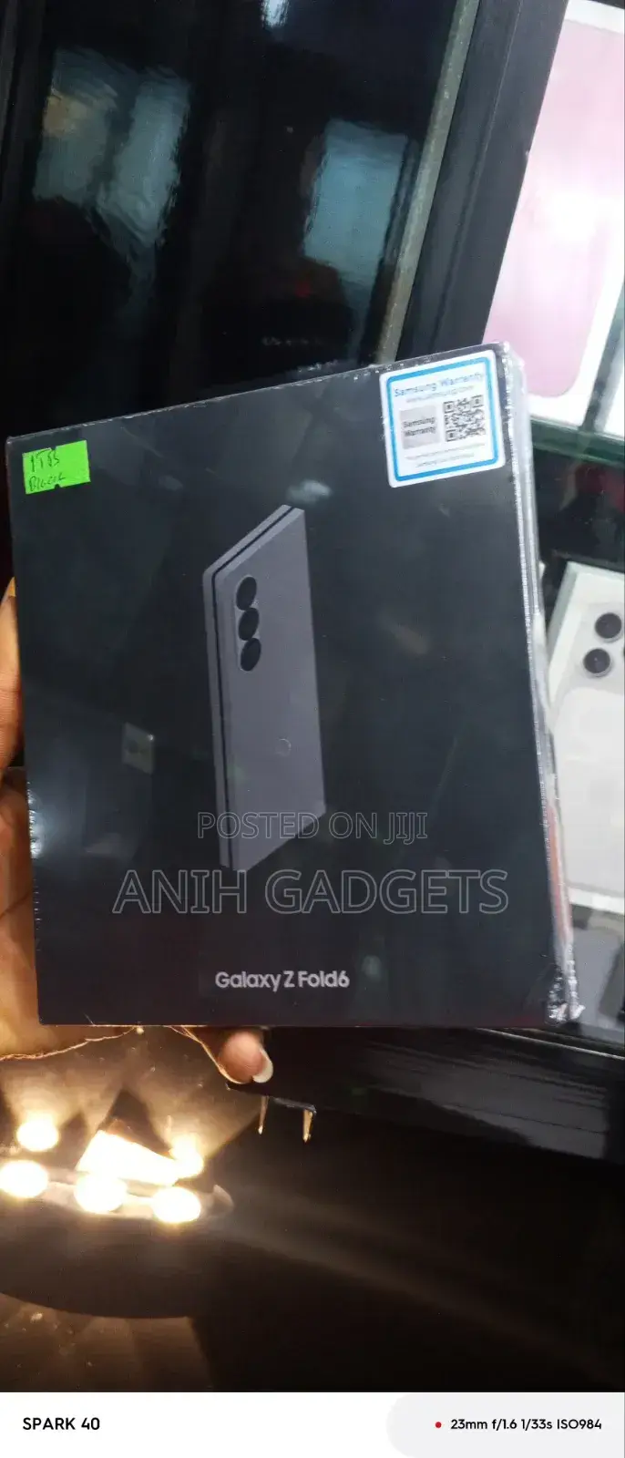 New Samsung Galaxy Z Fold6 1 TB Black