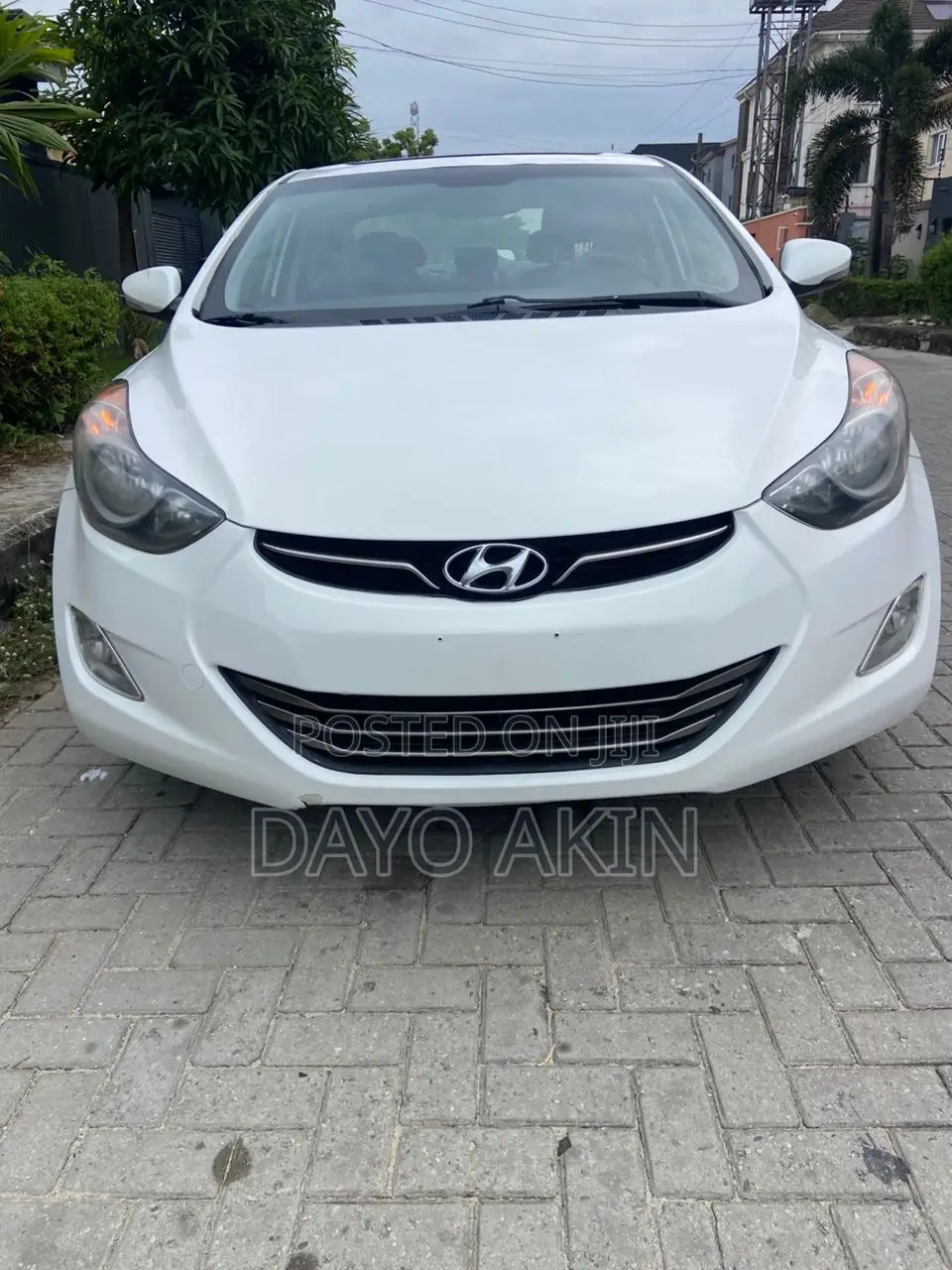 Hyundai Elantra 2013 White