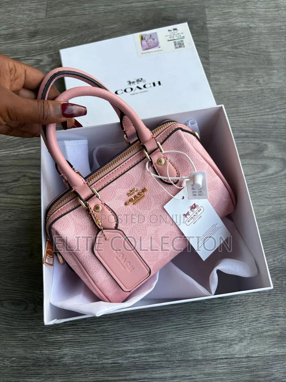 Coach Rowan Mini Bag Comes in a Branded Box and Dust Bag
