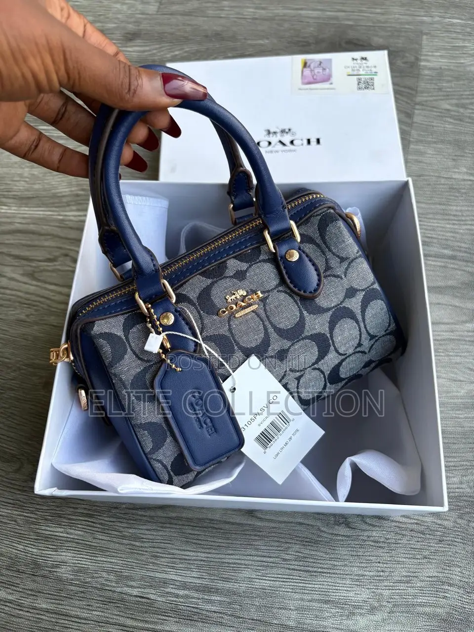 Coach Rowan Mini Bag Comes in a Branded Box and Dust Bag