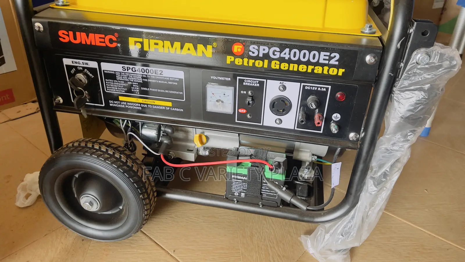 Sumec Firman 4000e2 3.3kva Key Generator