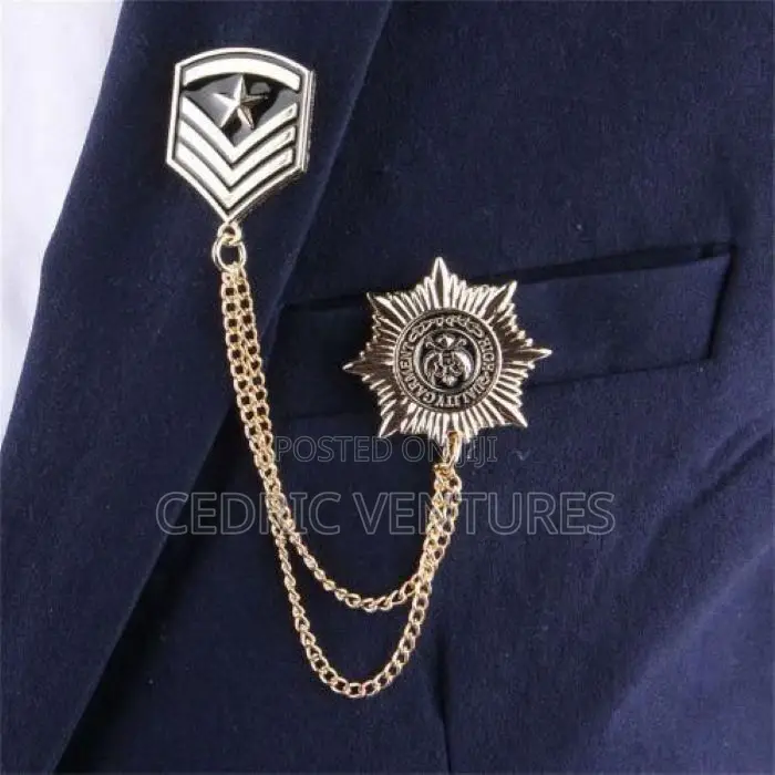 Men's Suit Tassel Chain Brooch Suit Pin