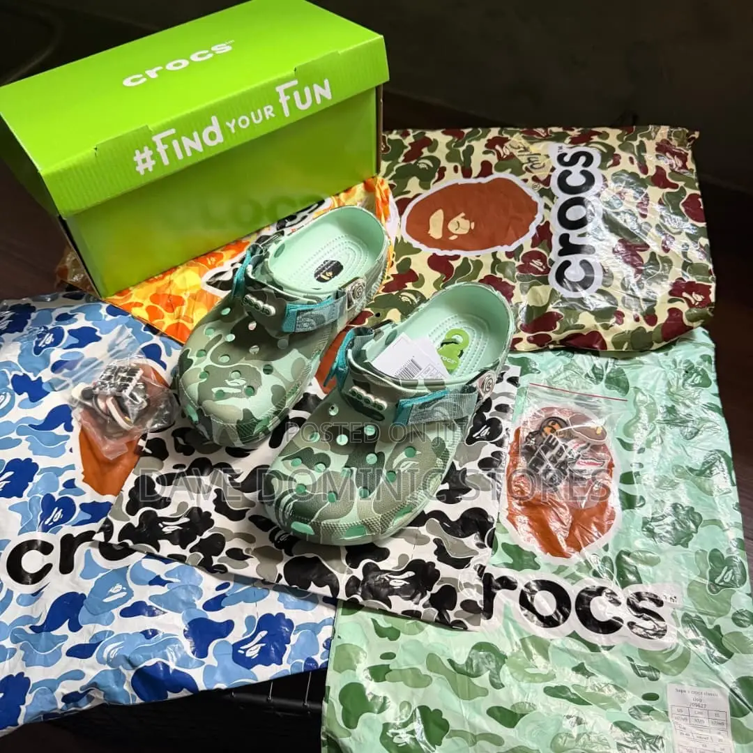 Cop the Crocs X Bathing Ape