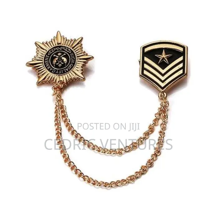 Men's Suit Tassel Chain Brooch Suit Pin