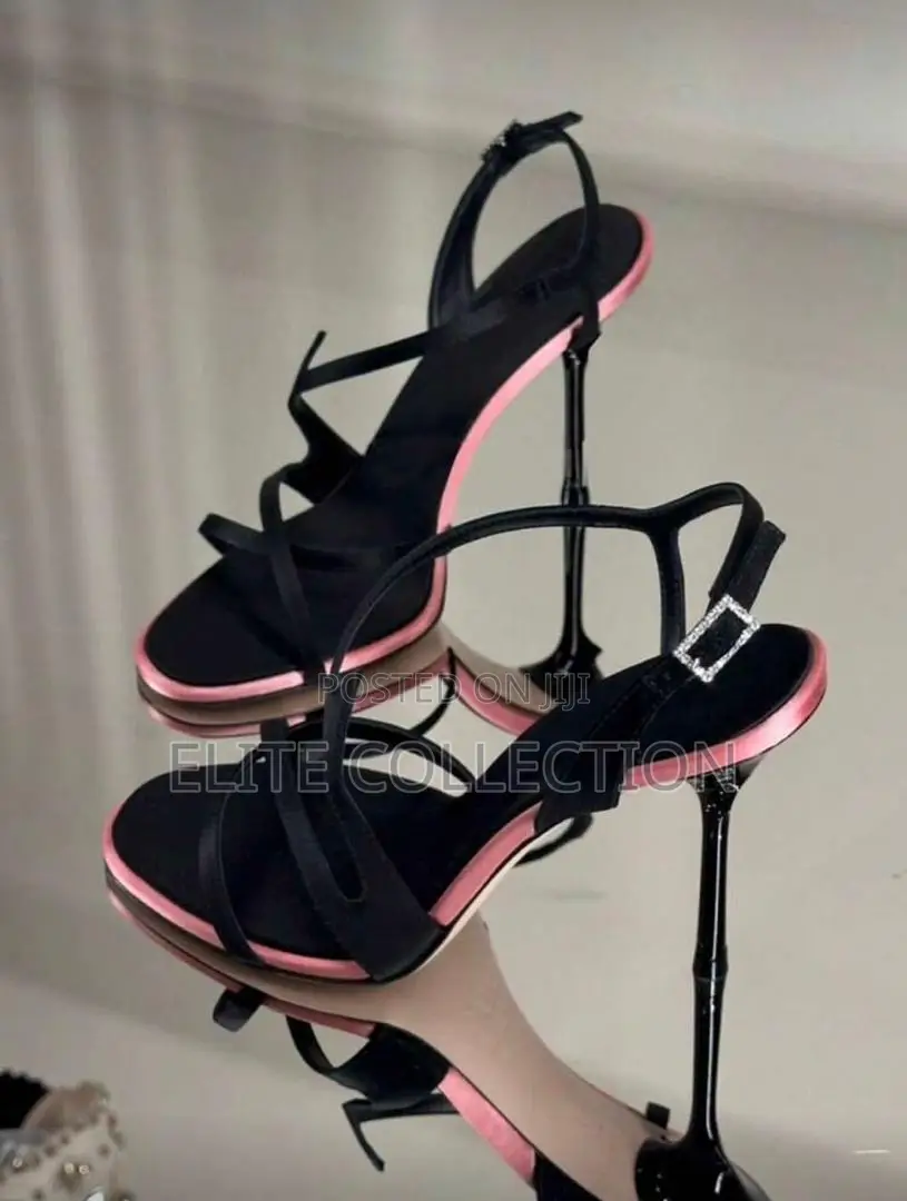 *Luxe Satin Stiletto Heels * *37-42(Boxed)*