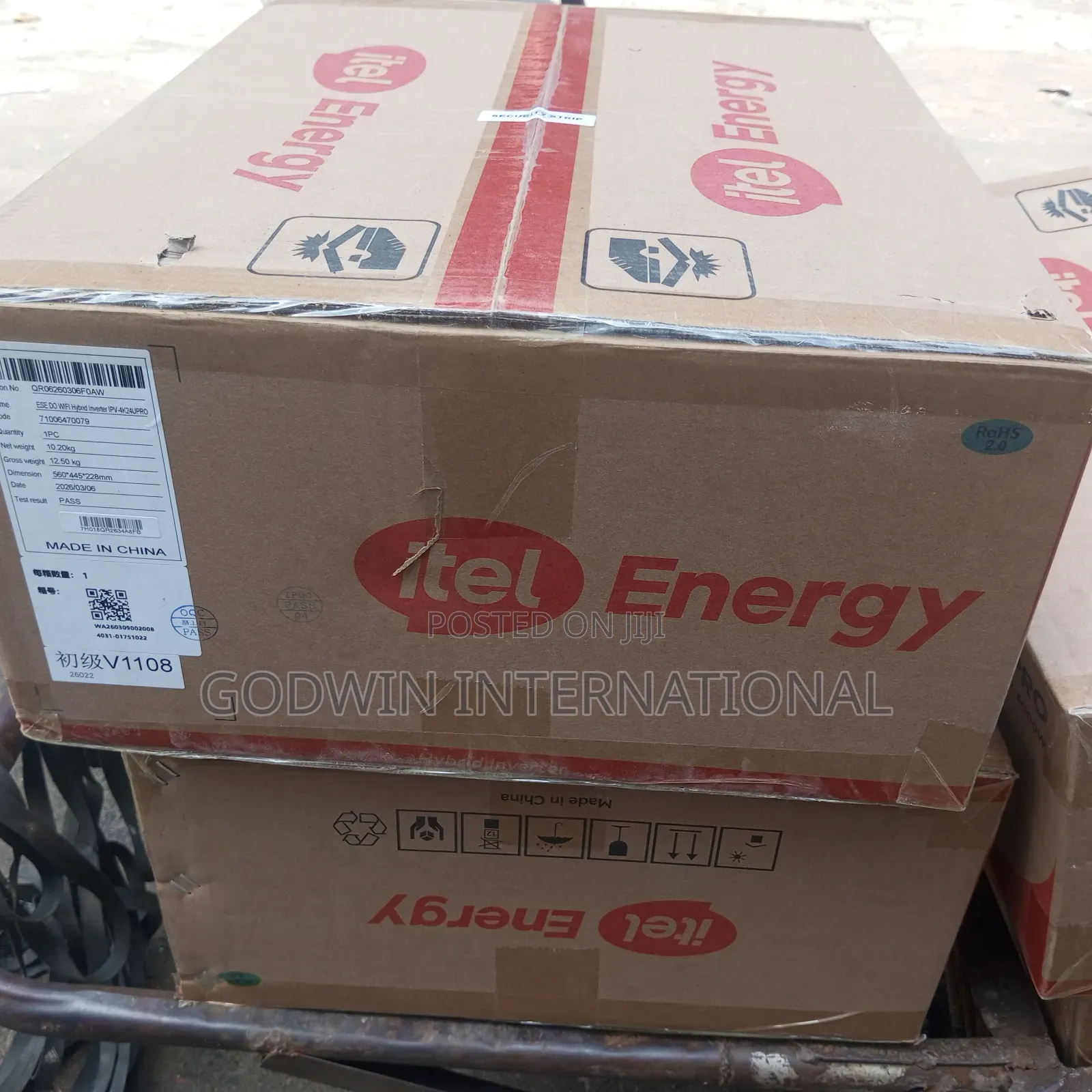 Itel Hybrid Inverter 24v 4kva